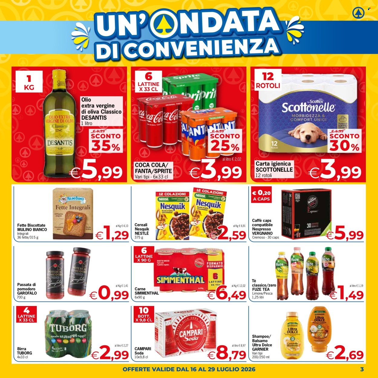 Volantino Eurospar - 16/7/2026 - 29/7/2026. Pagina 3