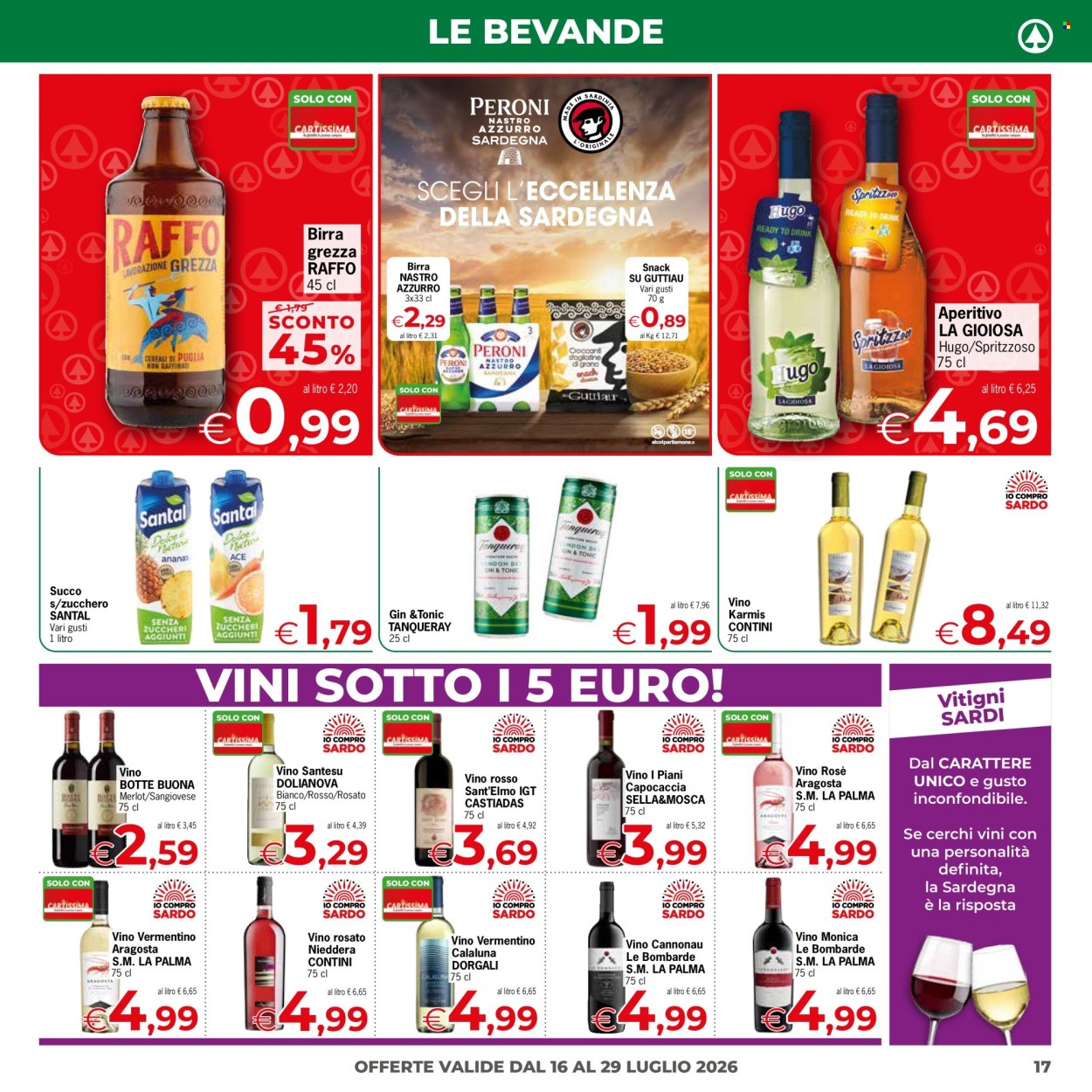 Volantino Eurospar - 16/7/2026 - 29/7/2026. Pagina 17