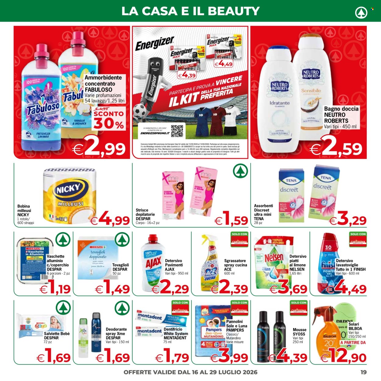 Volantino Eurospar - 16/7/2026 - 29/7/2026. Pagina 19