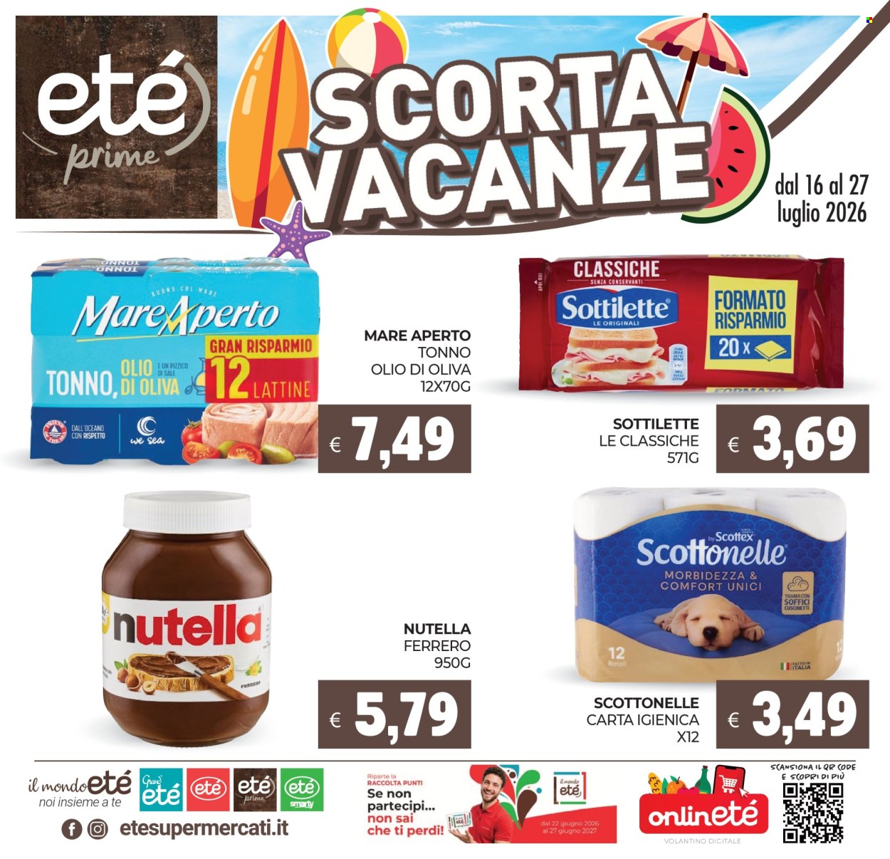 Volantino Eté - 16/7/2026 - 27/7/2026. Pagina 1