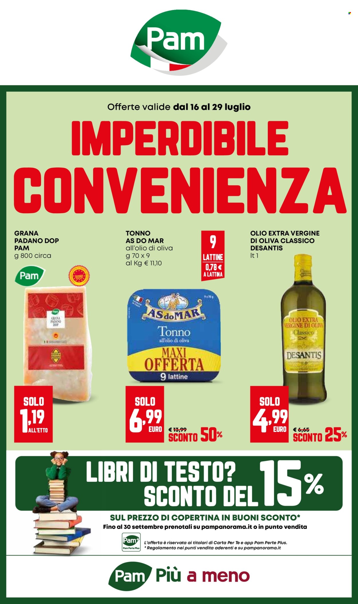 Volantino Pam Panorama - 16/7/2026 - 29/7/2026. Pagina 1