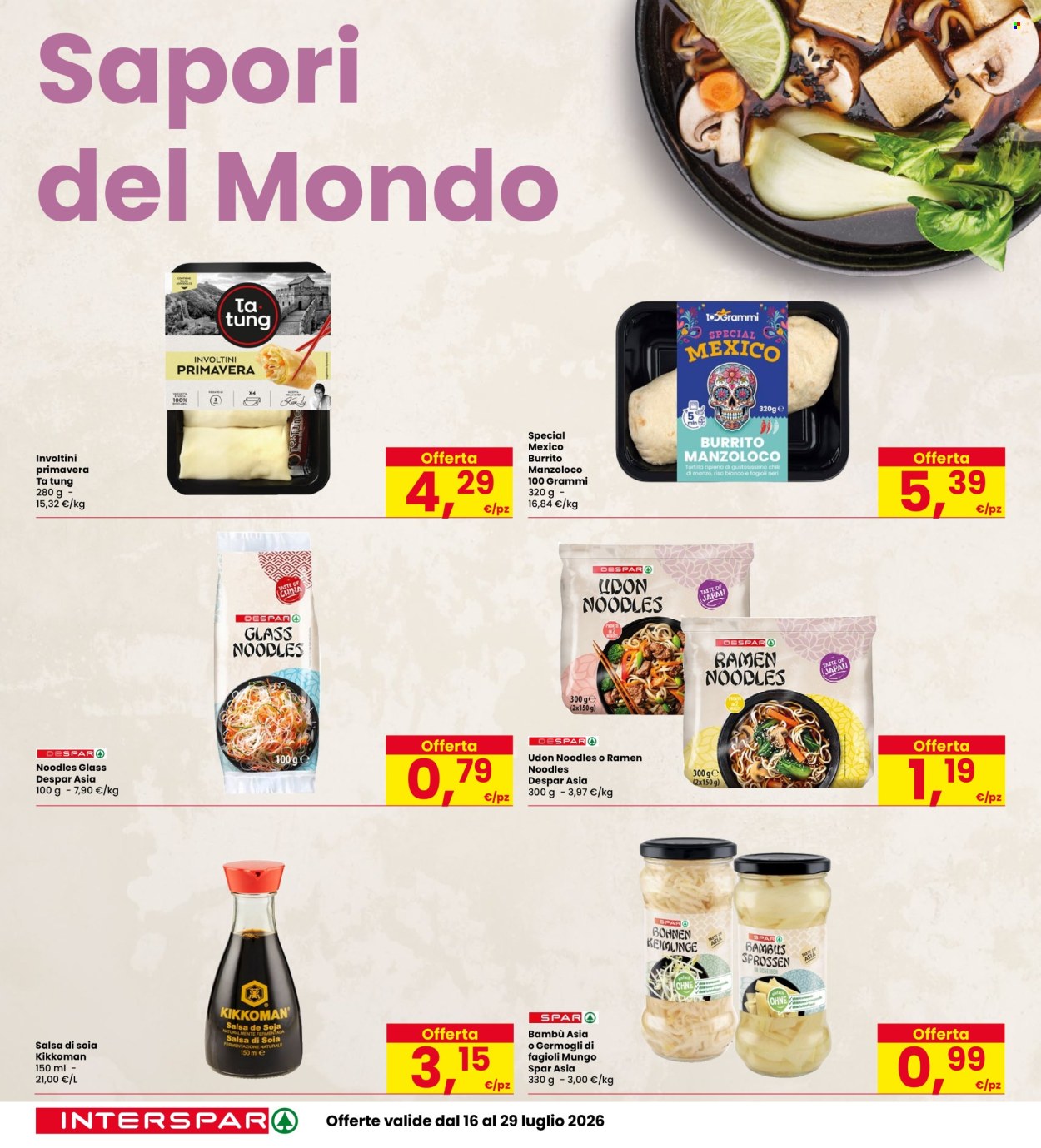 Volantino Interspar - 16/7/2026 - 29/7/2026. Pagina 16