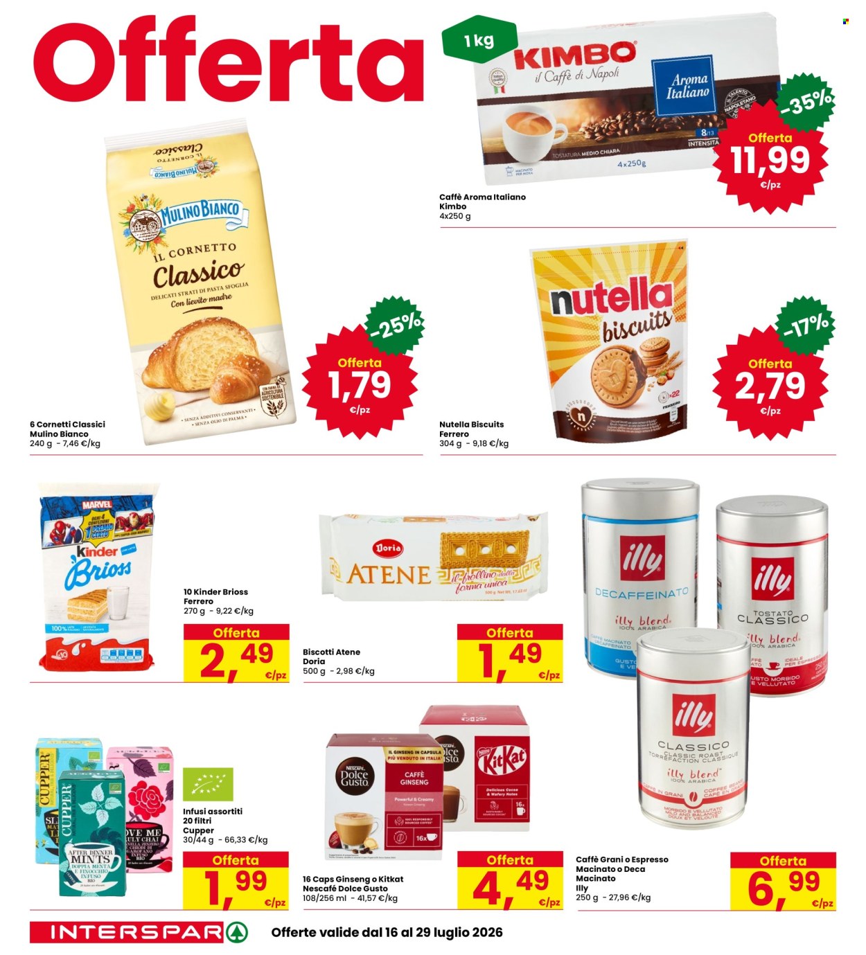 Volantino Interspar - 16/7/2026 - 29/7/2026. Pagina 18