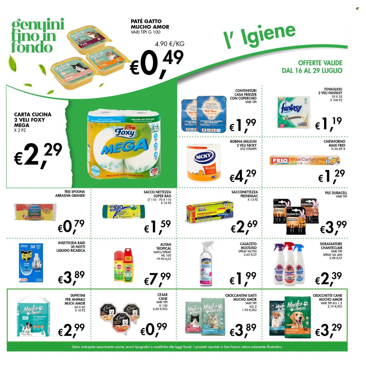Volantino COAL - 16/7/2026 - 29/7/2026. Pagina 19