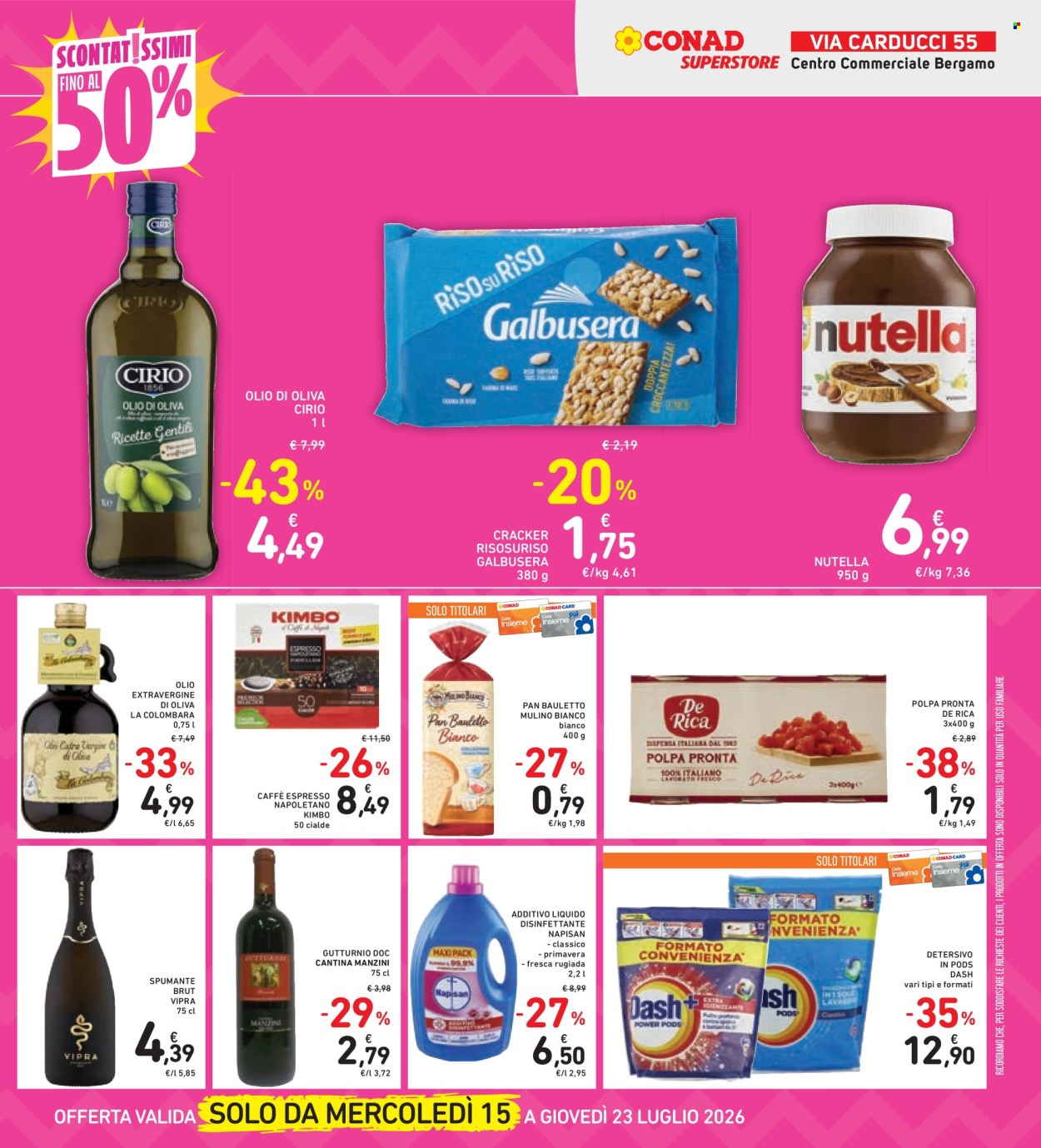 Volantino Conad Superstore - 15/7/2026 - 23/7/2026. Pagina 3