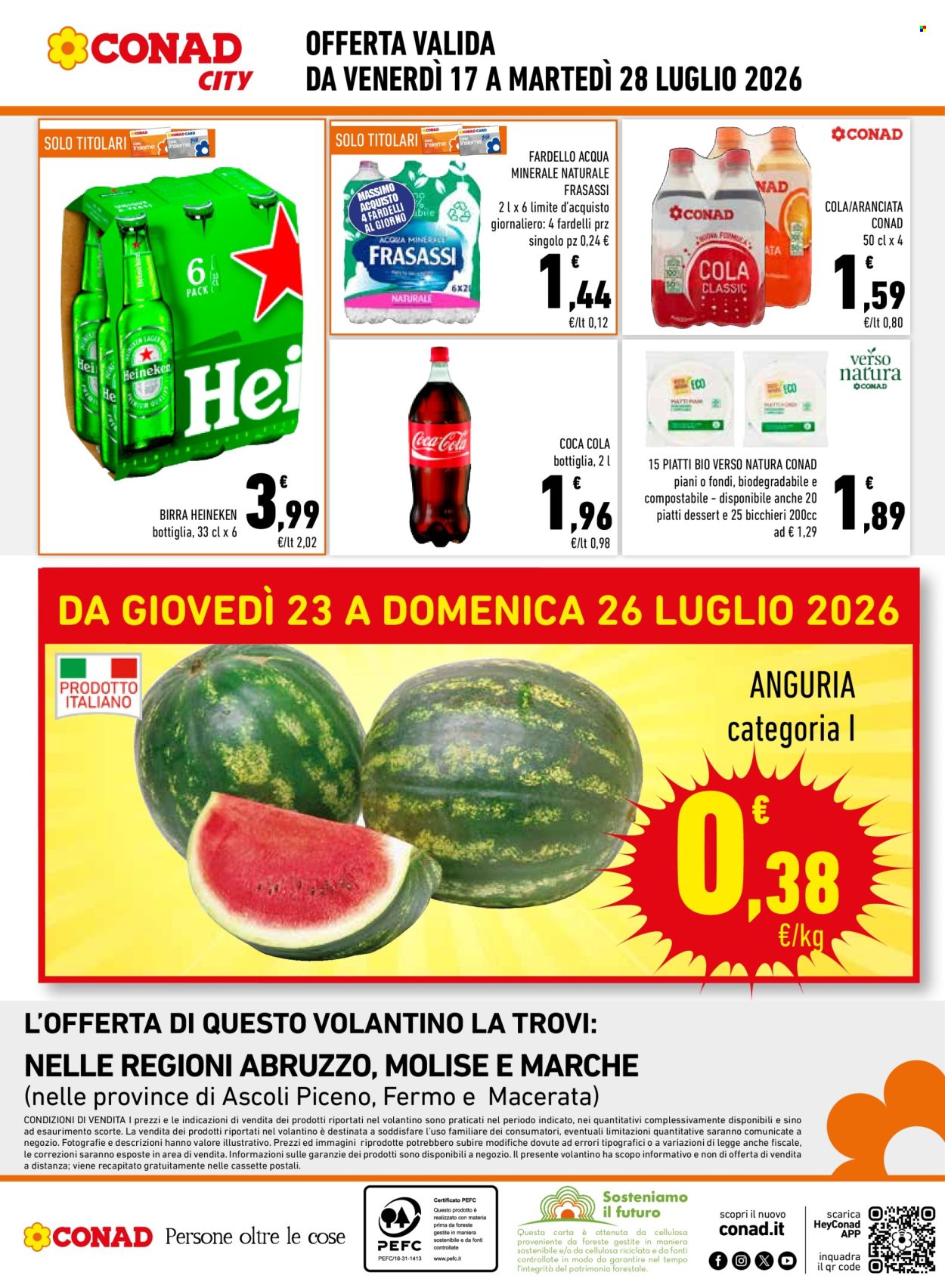 Volantino Conad City - 17/7/2026 - 28/7/2026. Pagina 8