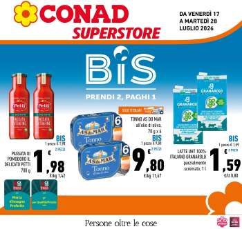Volantino Conad Superstore - 17/7/2026 - 28/7/2026.