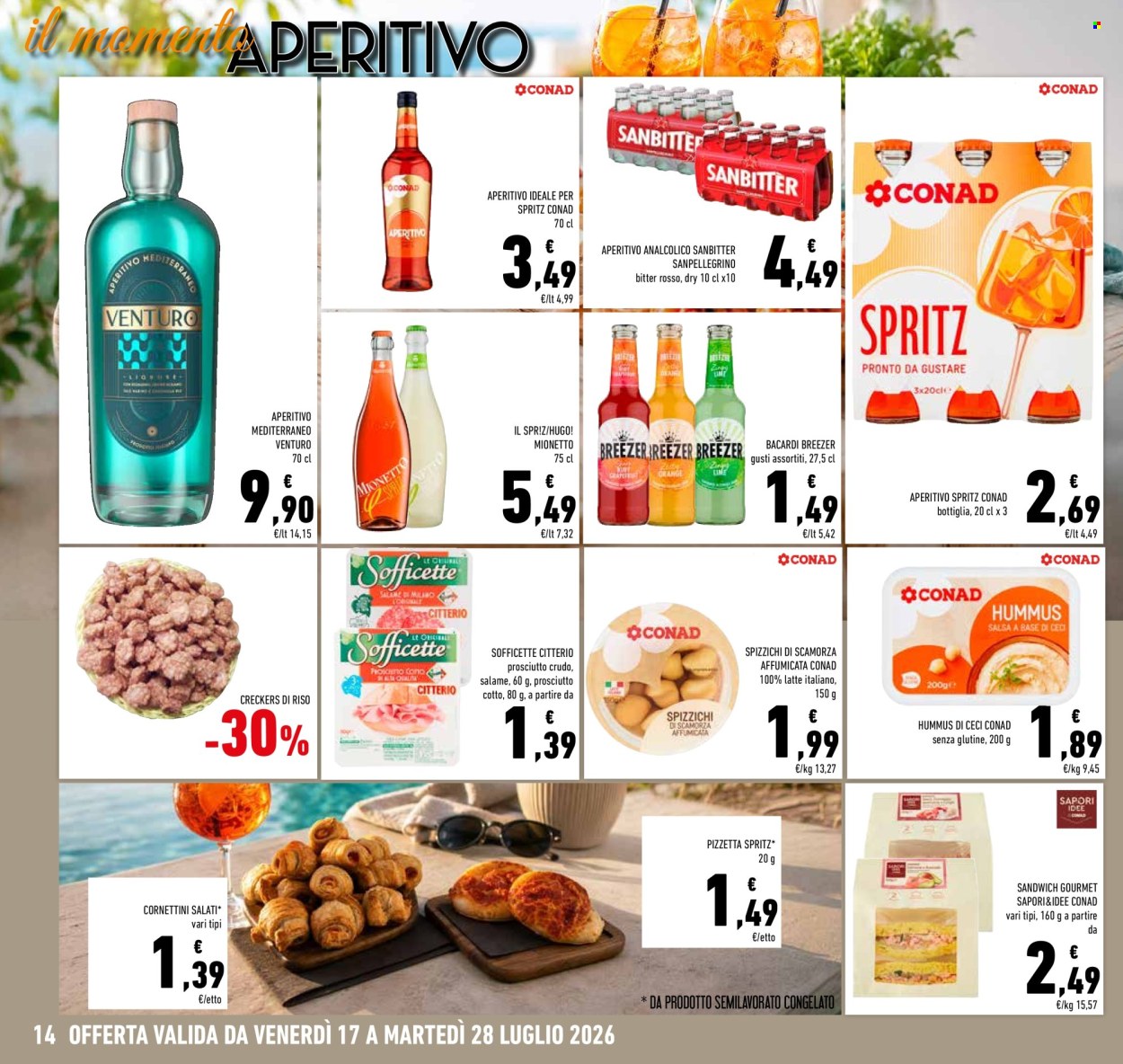 Volantino Conad Superstore - 17/7/2026 - 28/7/2026. Pagina 14