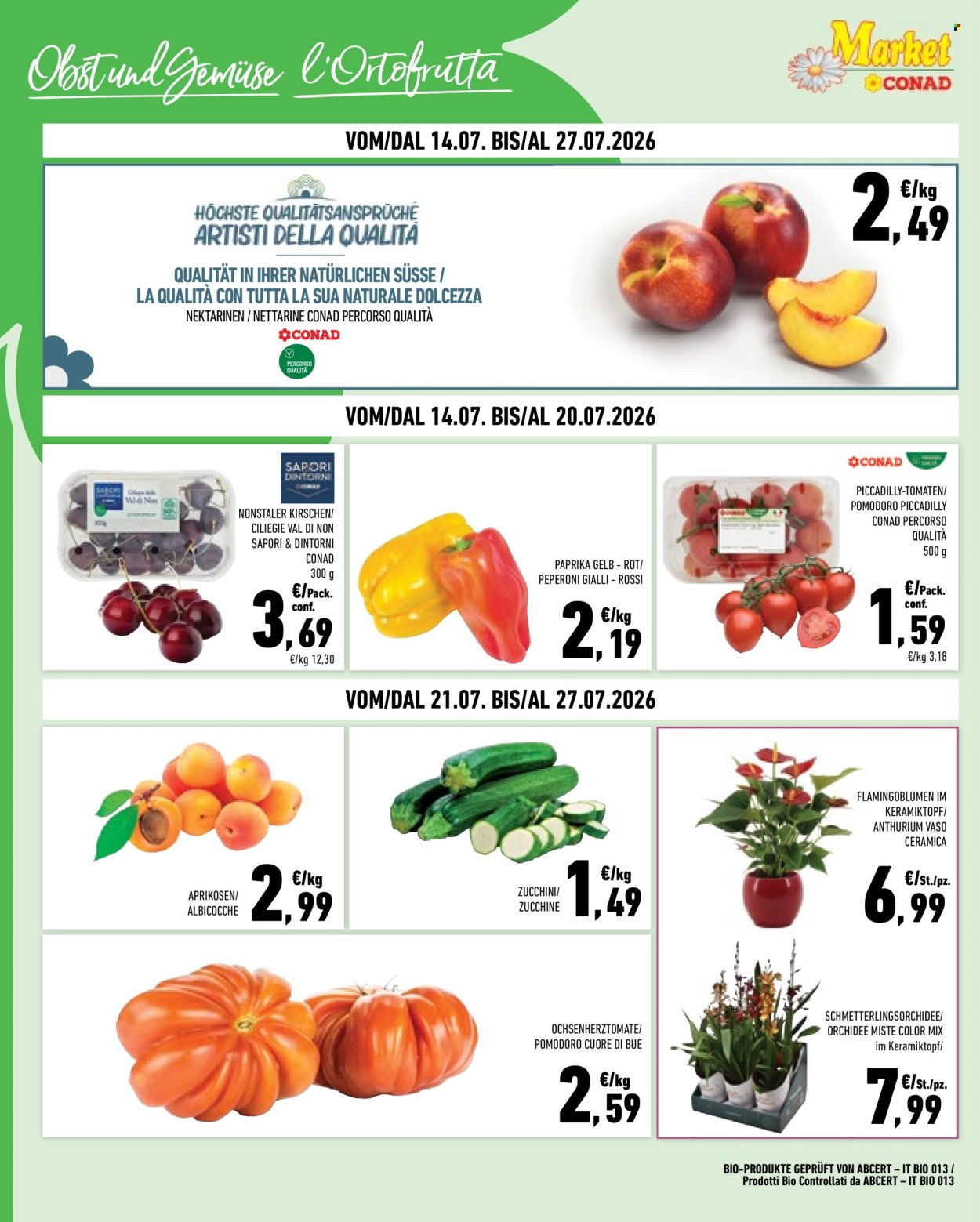 Volantino Market Conad - 14/7/2026 - 27/7/2026. Pagina 2