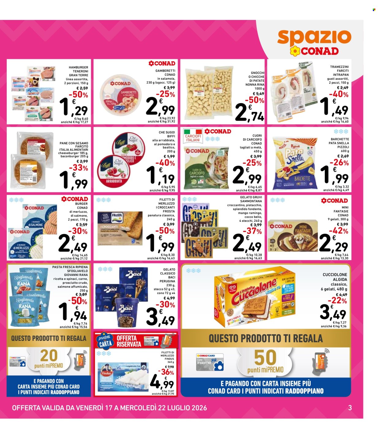 Volantino Spazio Conad - 17/7/2026 - 22/7/2026. Pagina 3