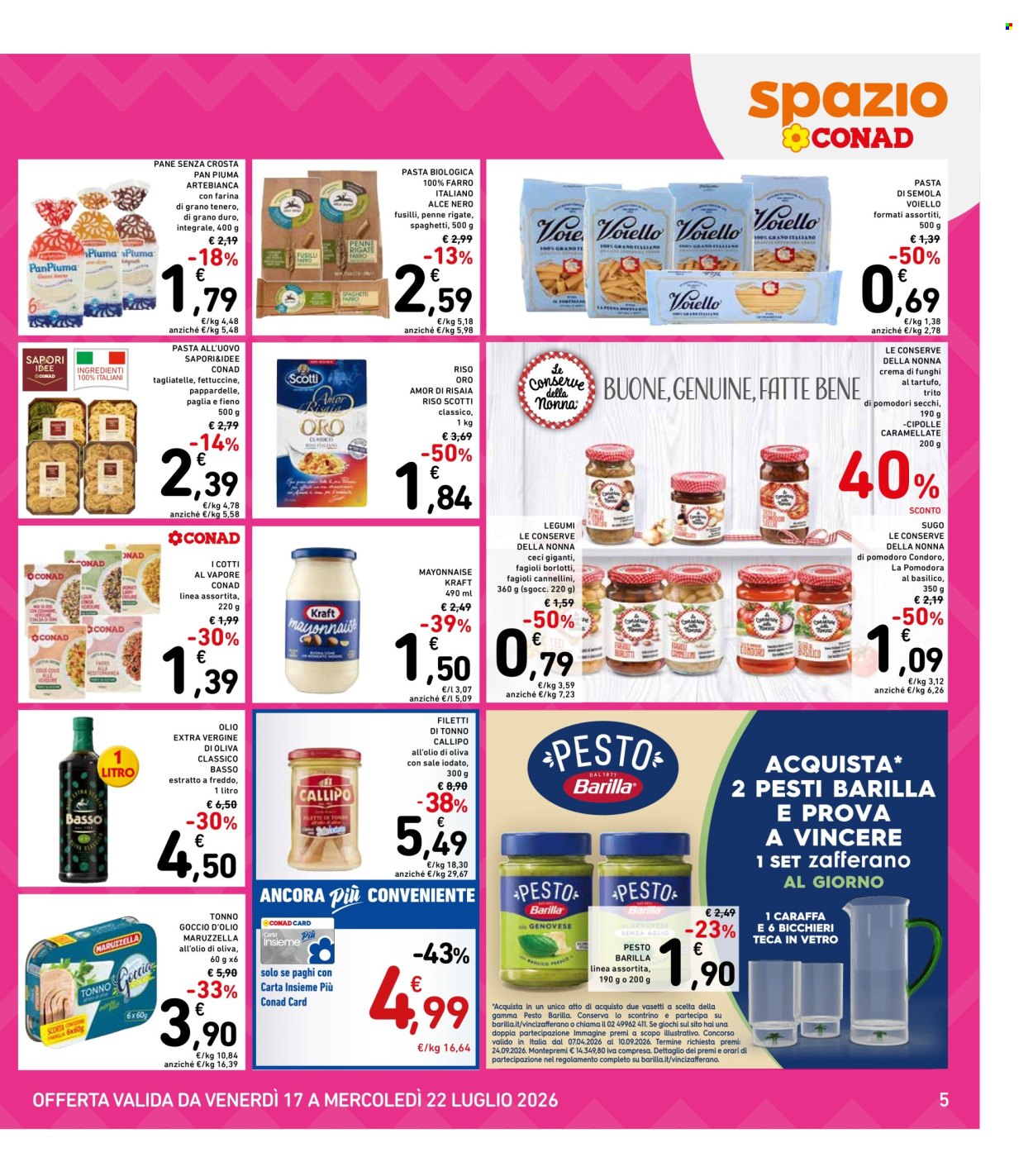 Volantino Spazio Conad - 17/7/2026 - 22/7/2026. Pagina 5