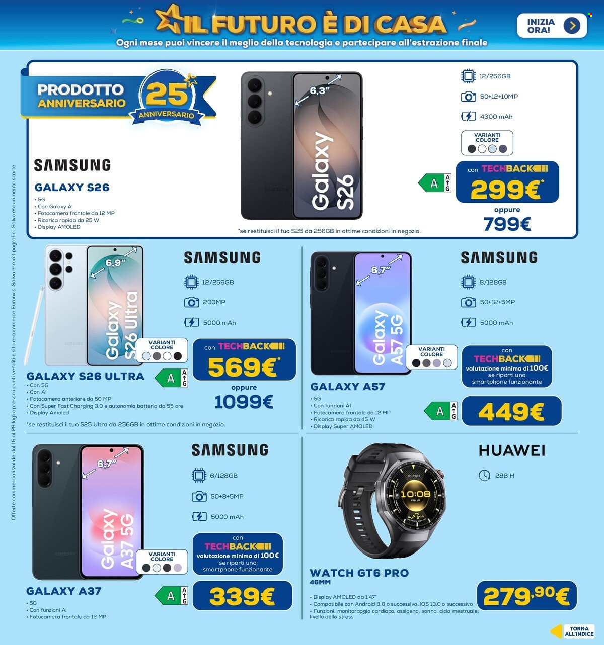 Volantino Euronics - 16/7/2026 - 29/7/2026. Pagina 6