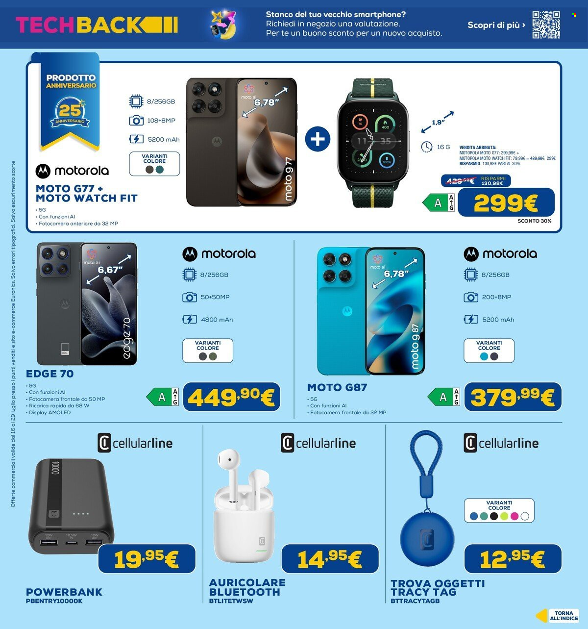 Volantino Euronics - 16/7/2026 - 29/7/2026. Pagina 7