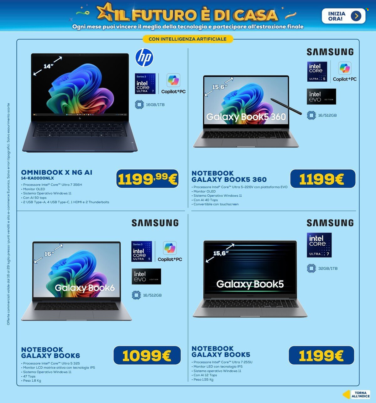 Volantino Euronics - 16/7/2026 - 29/7/2026. Pagina 27