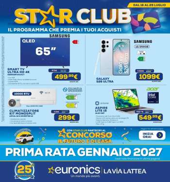 Volantino Euronics - 16/7/2026 - 29/7/2026.