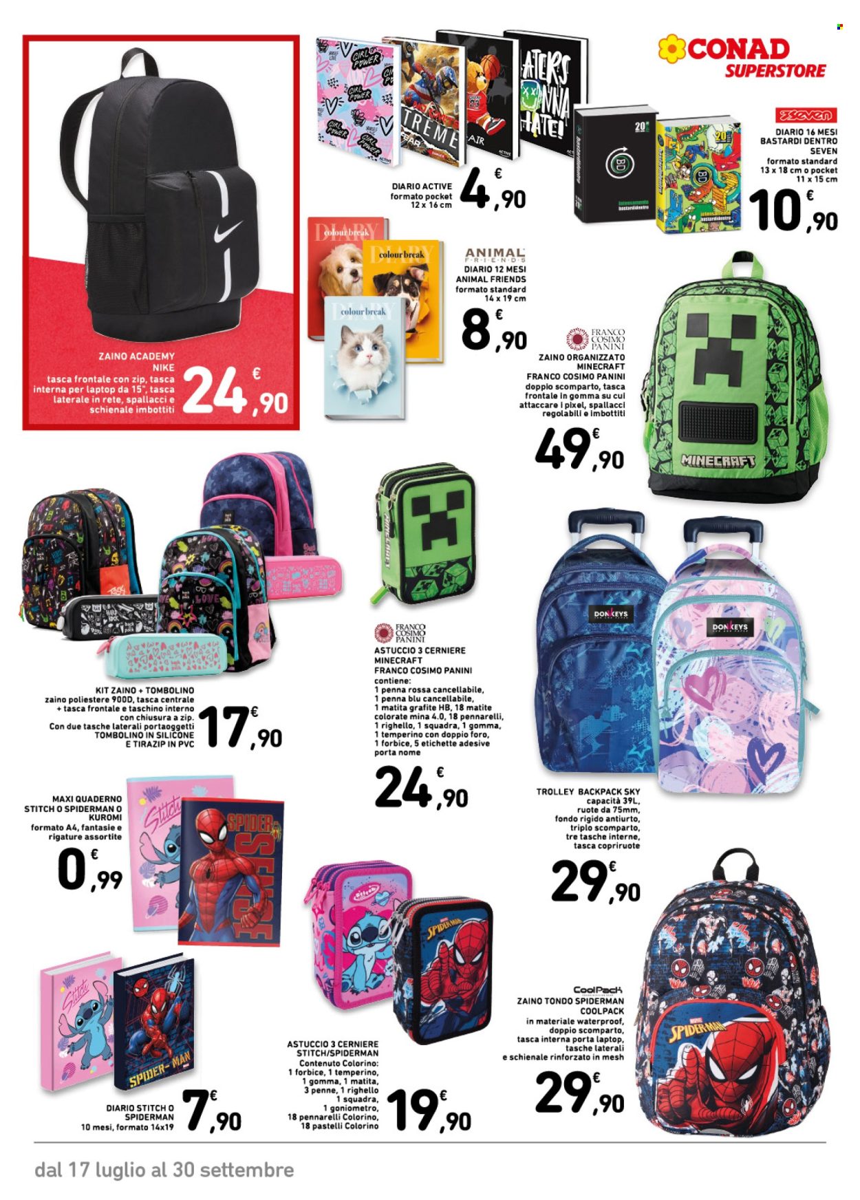 Volantino Conad Superstore - 17/7/2026 - 30/9/2026. Pagina 3