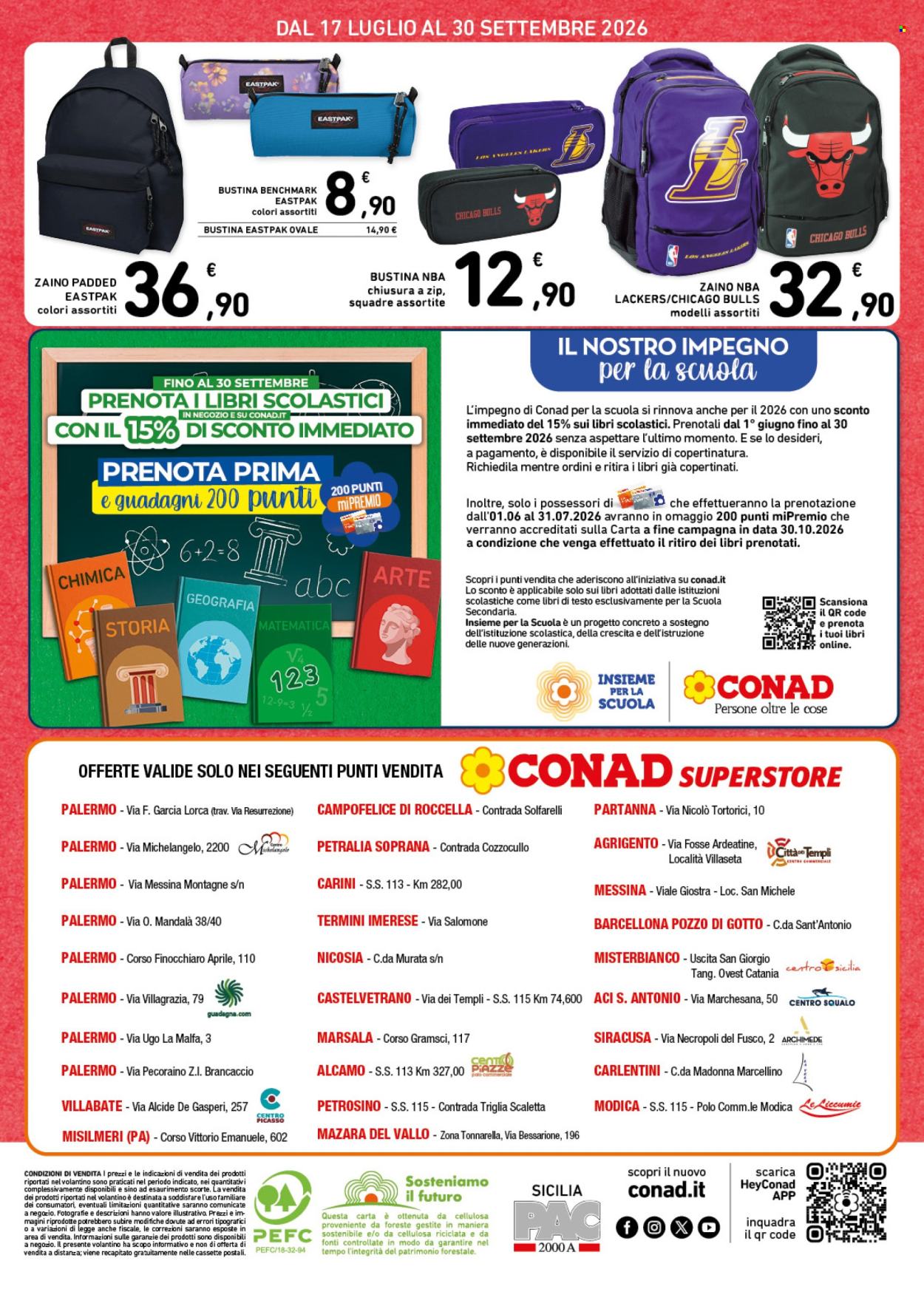 Volantino Conad Superstore - 17/7/2026 - 30/9/2026. Pagina 4