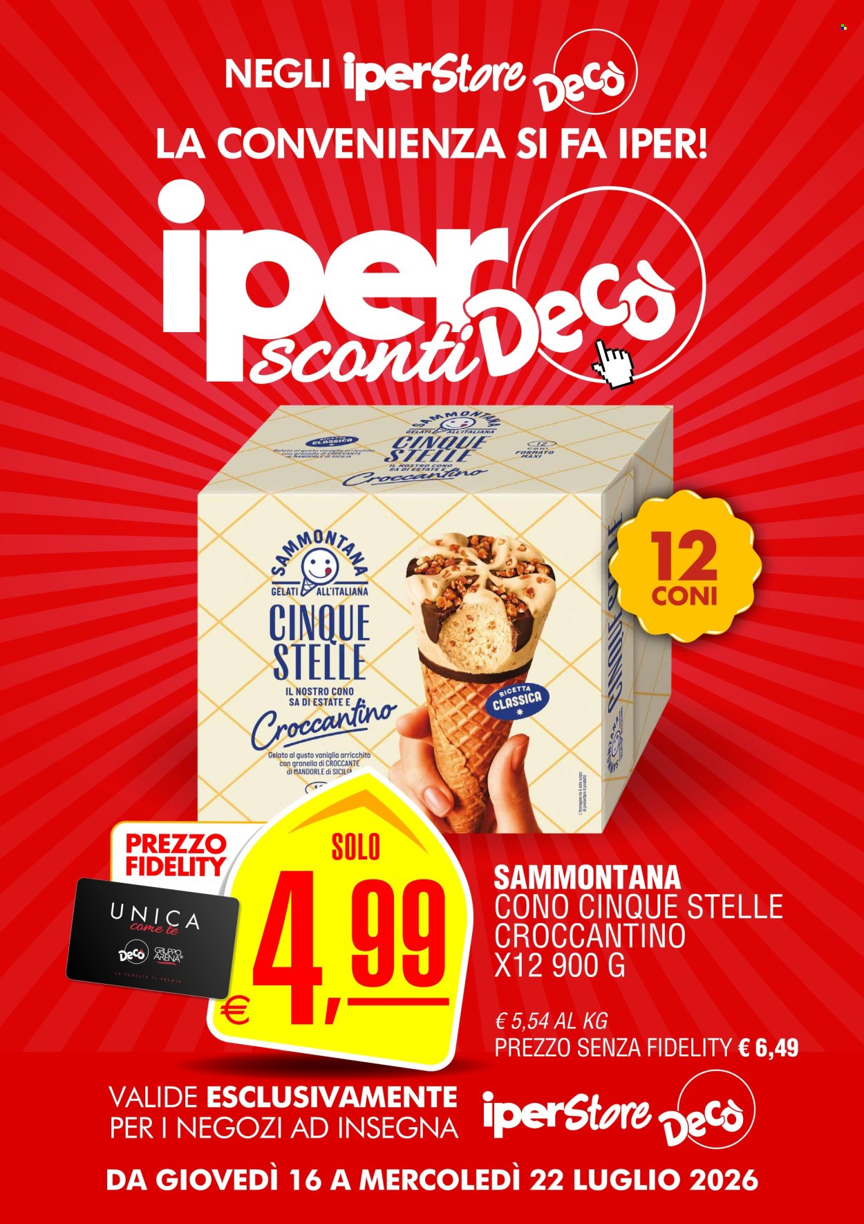 Volantino Deco - 16/7/2026 - 22/7/2026. Pagina 1
