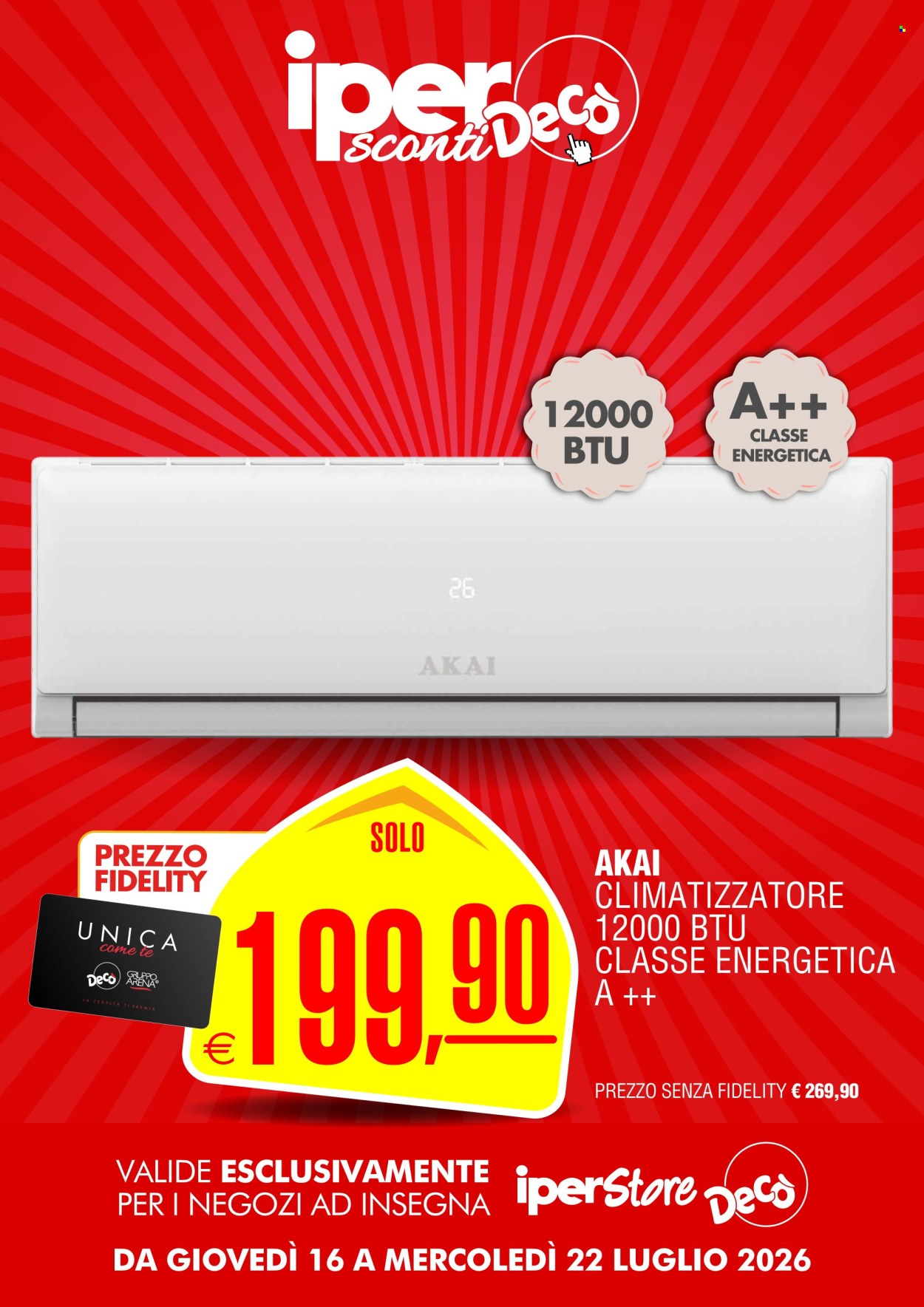 Volantino Deco - 16/7/2026 - 22/7/2026. Pagina 18