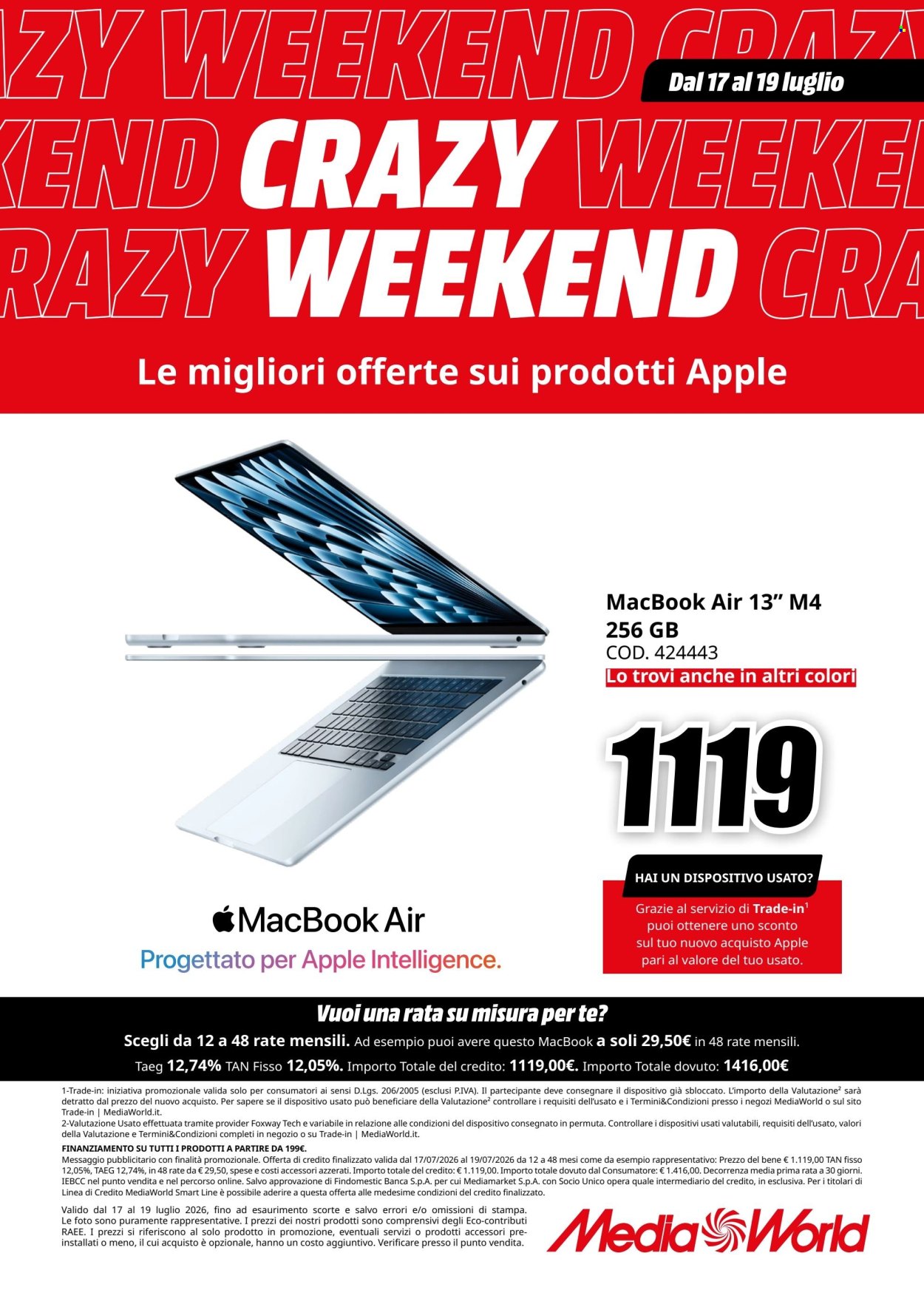 Volantino MediaWorld - 17/7/2026 - 19/7/2026. Pagina 5