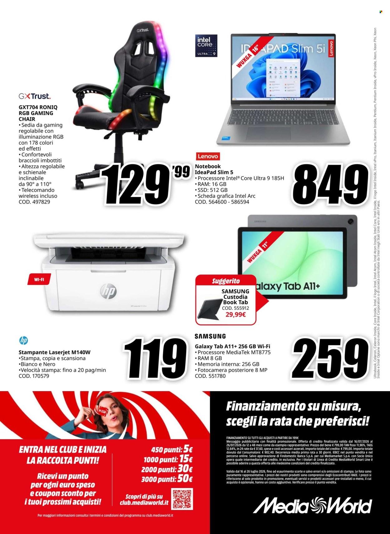 Volantino MediaWorld - 16/7/2026 - 29/7/2026. Pagina 12