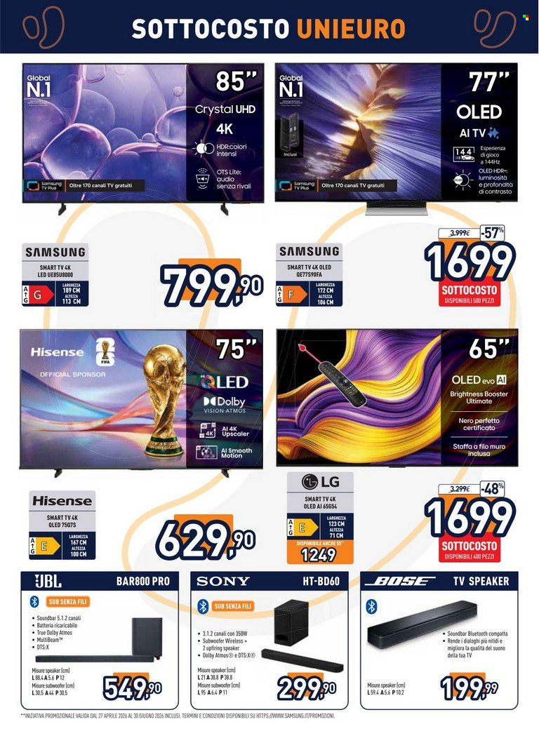 Volantino Unieuro - 17/7/2026 - 26/7/2026. Pagina 2