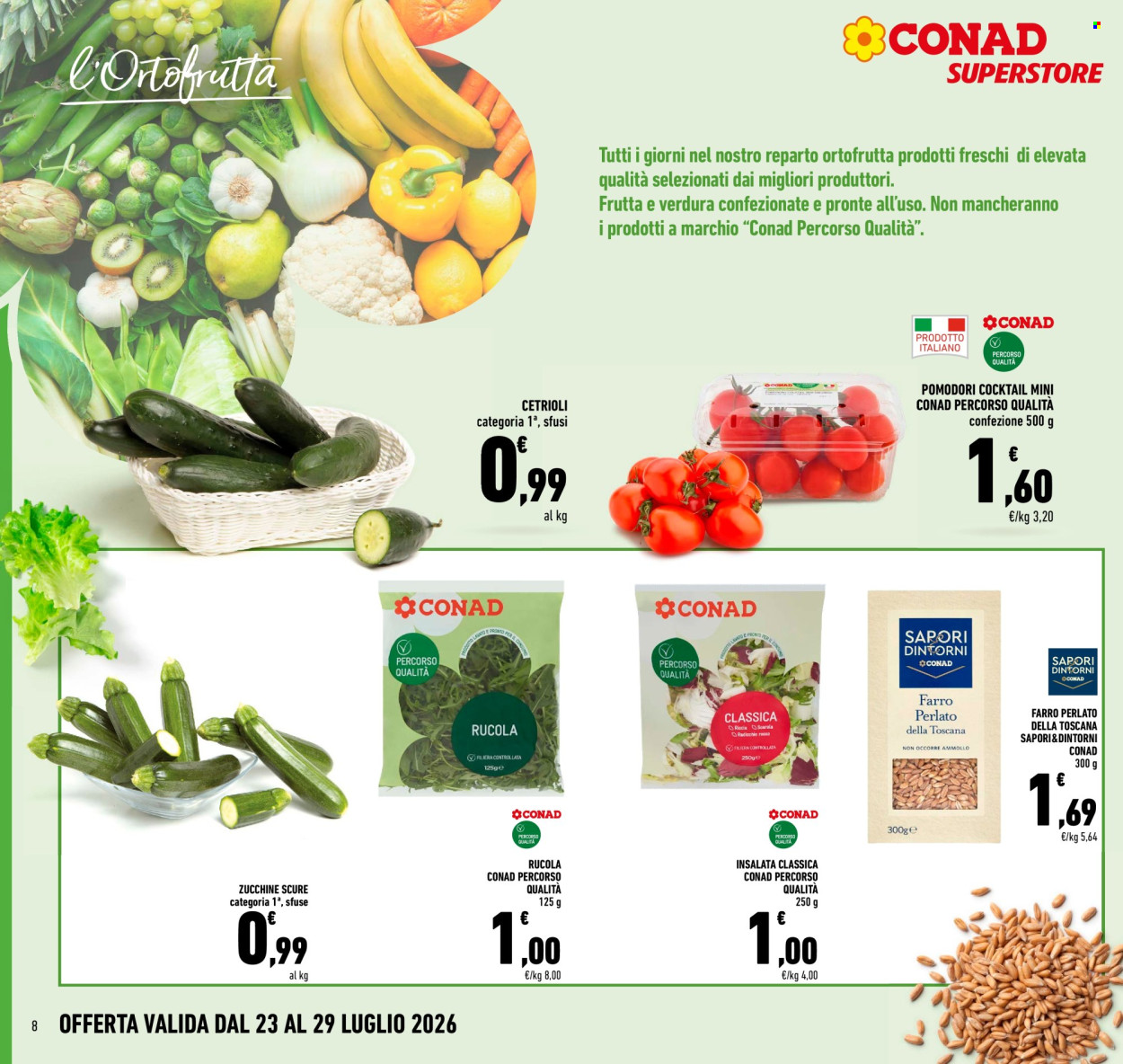 Volantino Conad Superstore - 23/7/2026 - 29/7/2026. Pagina 8