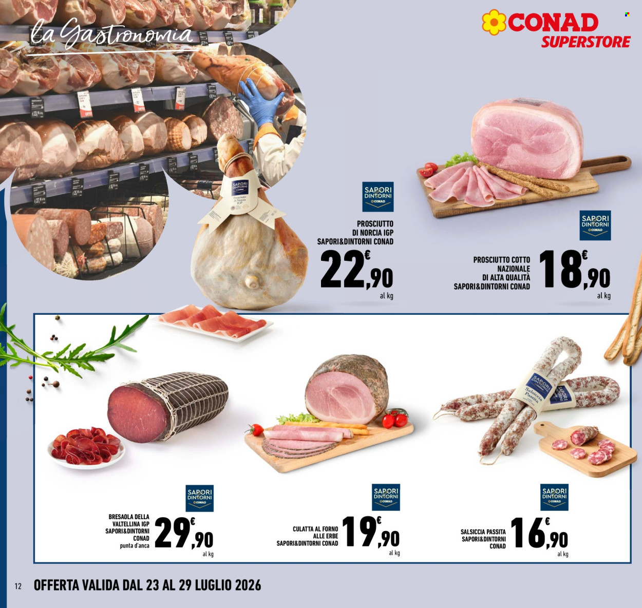 Volantino Conad Superstore - 23/7/2026 - 29/7/2026. Pagina 12