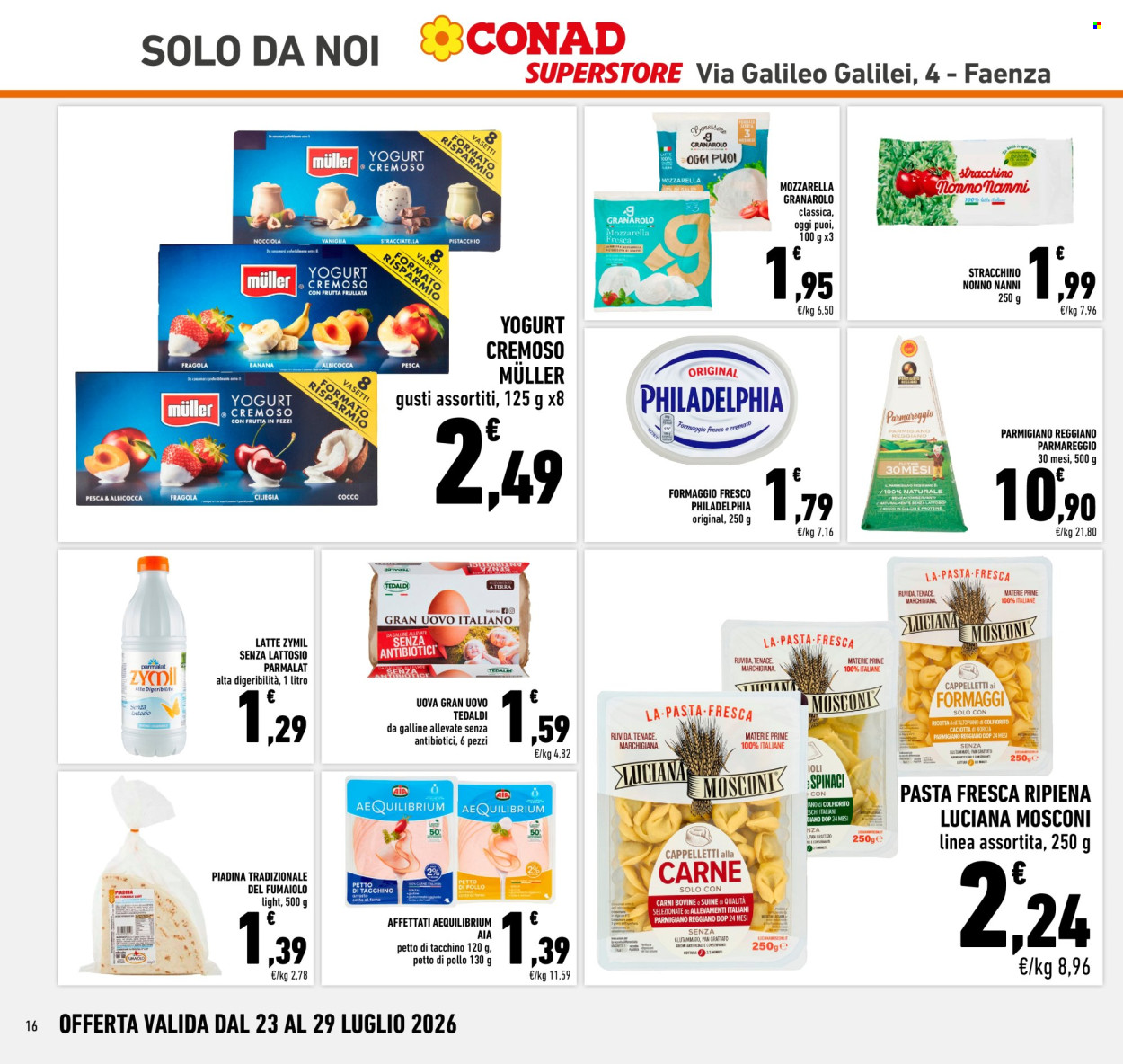 Volantino Conad Superstore - 23/7/2026 - 29/7/2026. Pagina 16