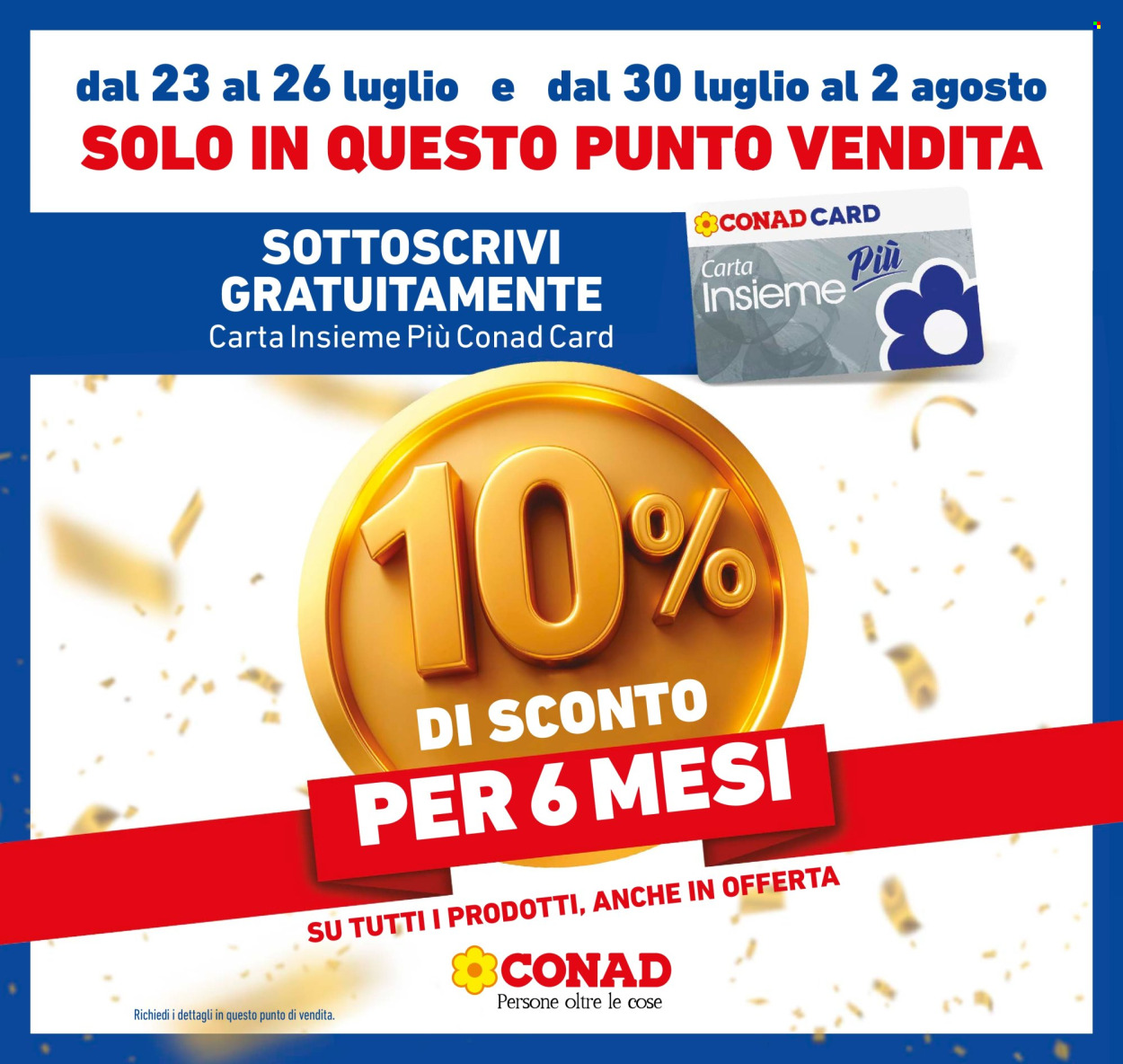 Volantino Conad Superstore - 23/7/2026 - 29/7/2026. Pagina 24