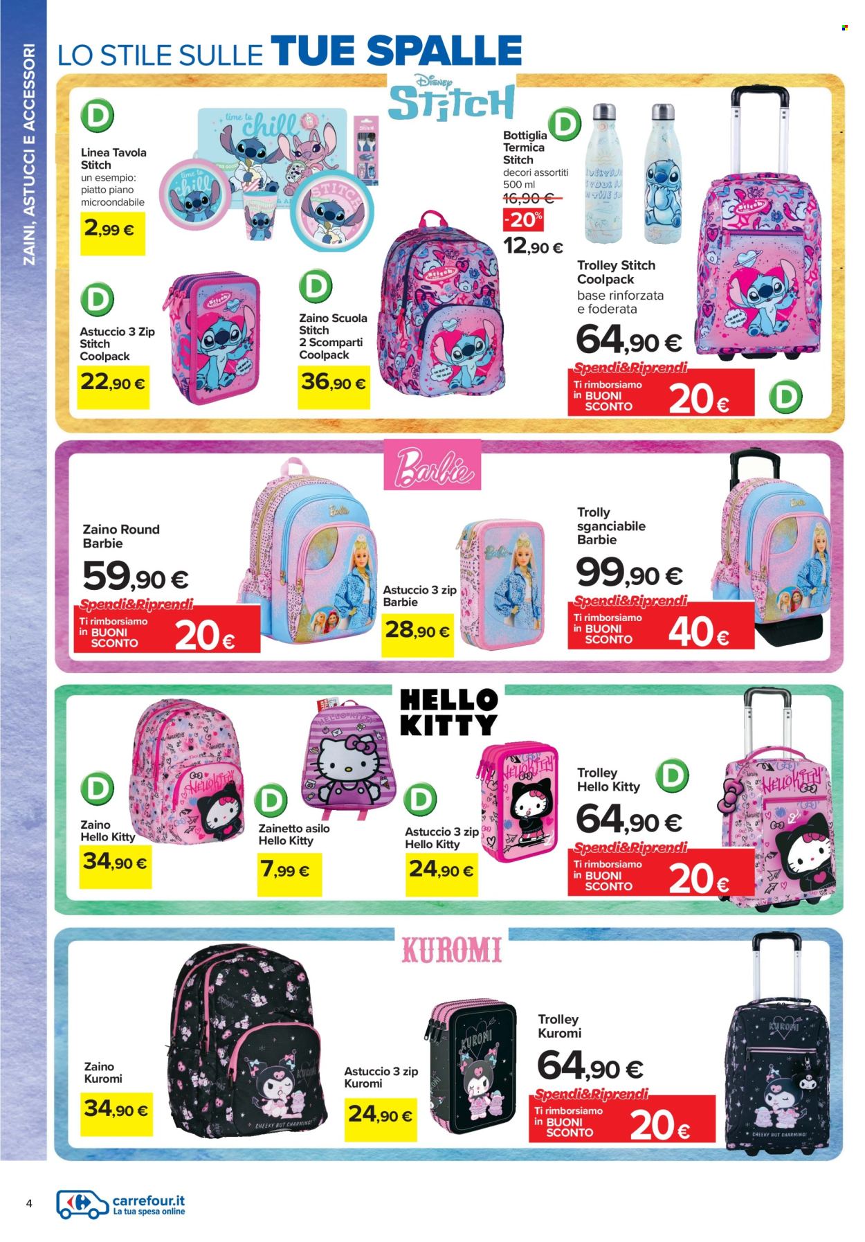 Volantino Carrefour - 22/7/2026 - 6/9/2026. Pagina 4