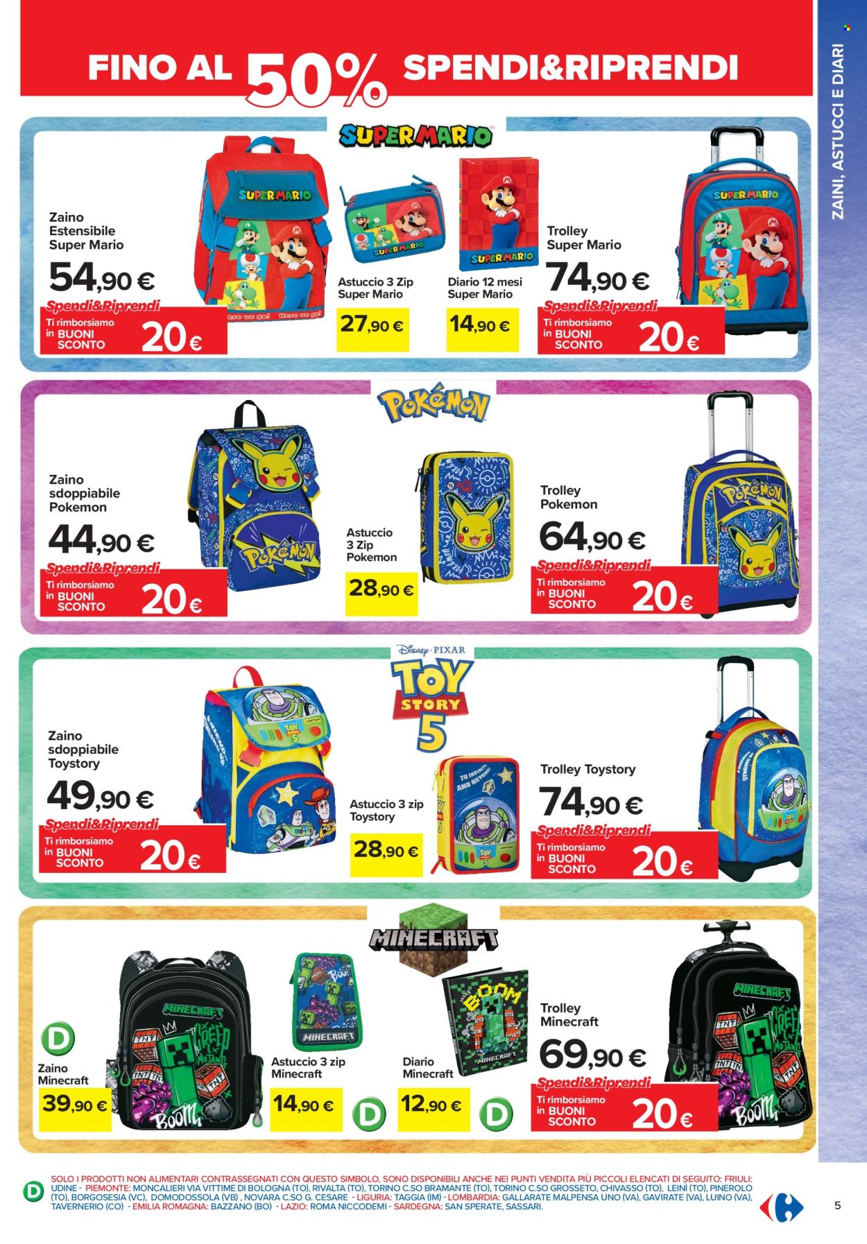 Volantino Carrefour - 22/7/2026 - 6/9/2026. Pagina 5