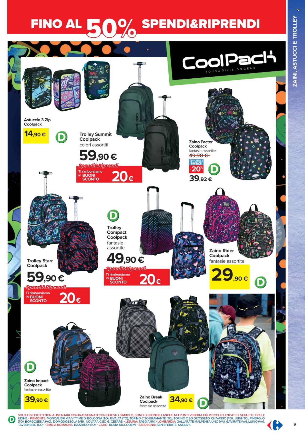 Volantino Carrefour - 22/7/2026 - 6/9/2026. Pagina 9