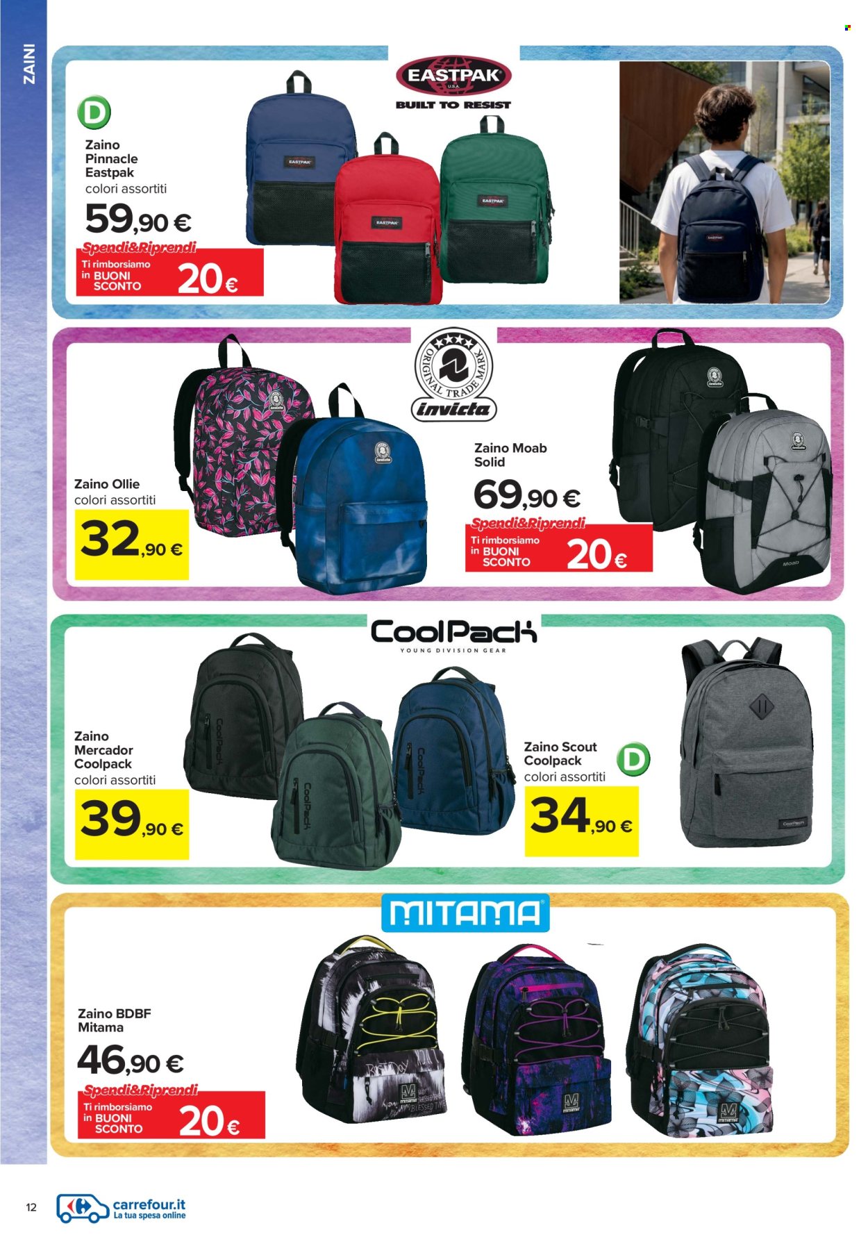Volantino Carrefour - 22/7/2026 - 6/9/2026. Pagina 12