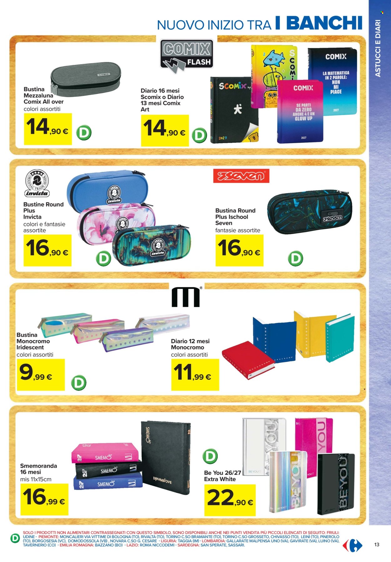 Volantino Carrefour - 22/7/2026 - 6/9/2026. Pagina 13