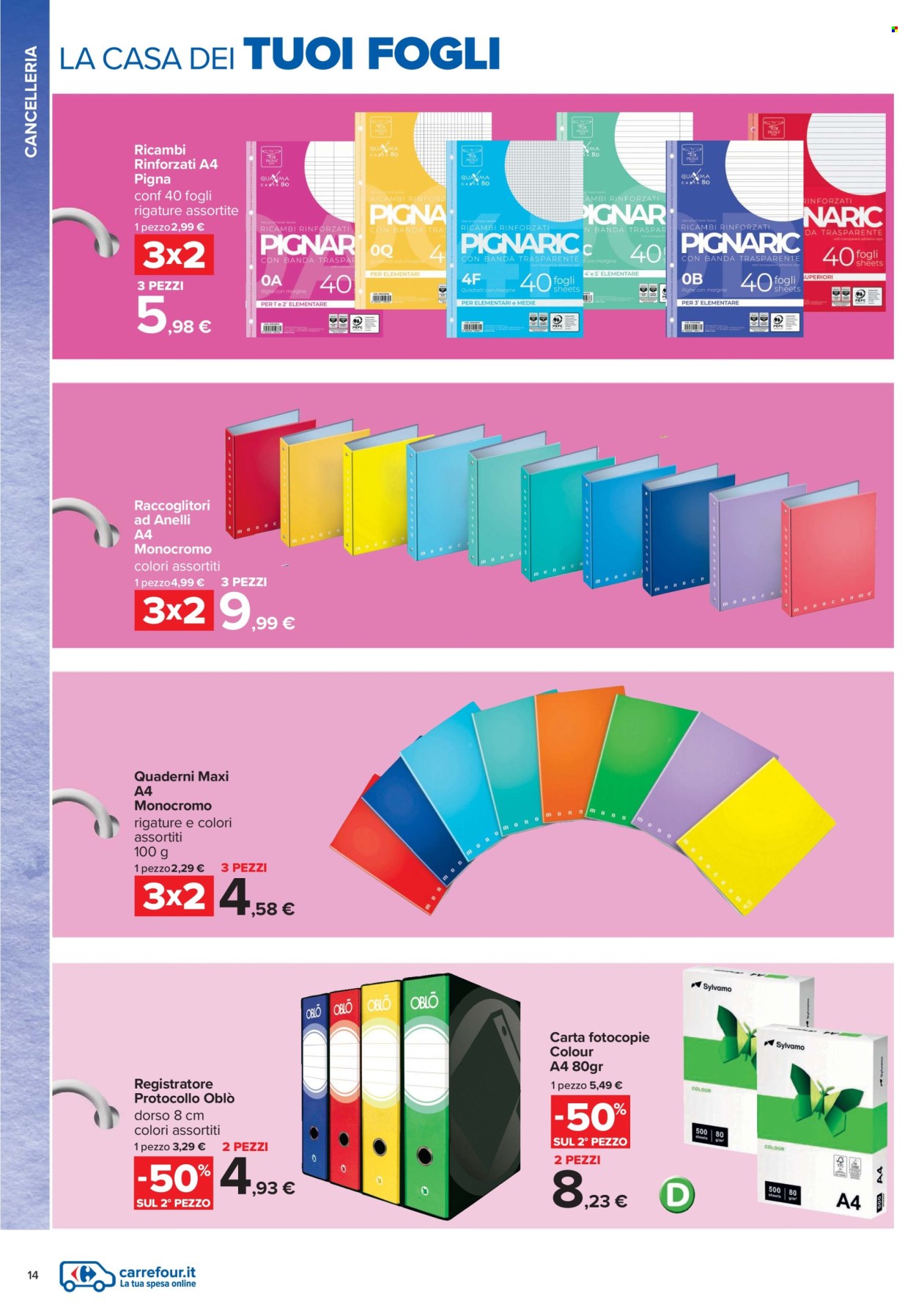 Volantino Carrefour - 22/7/2026 - 6/9/2026. Pagina 14