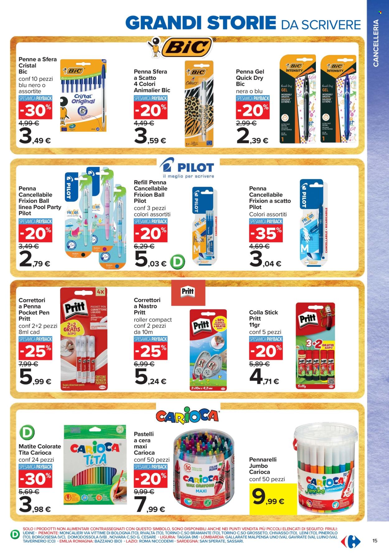 Volantino Carrefour - 22/7/2026 - 6/9/2026. Pagina 15