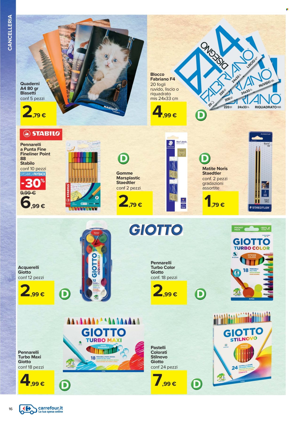 Volantino Carrefour - 22/7/2026 - 6/9/2026. Pagina 16