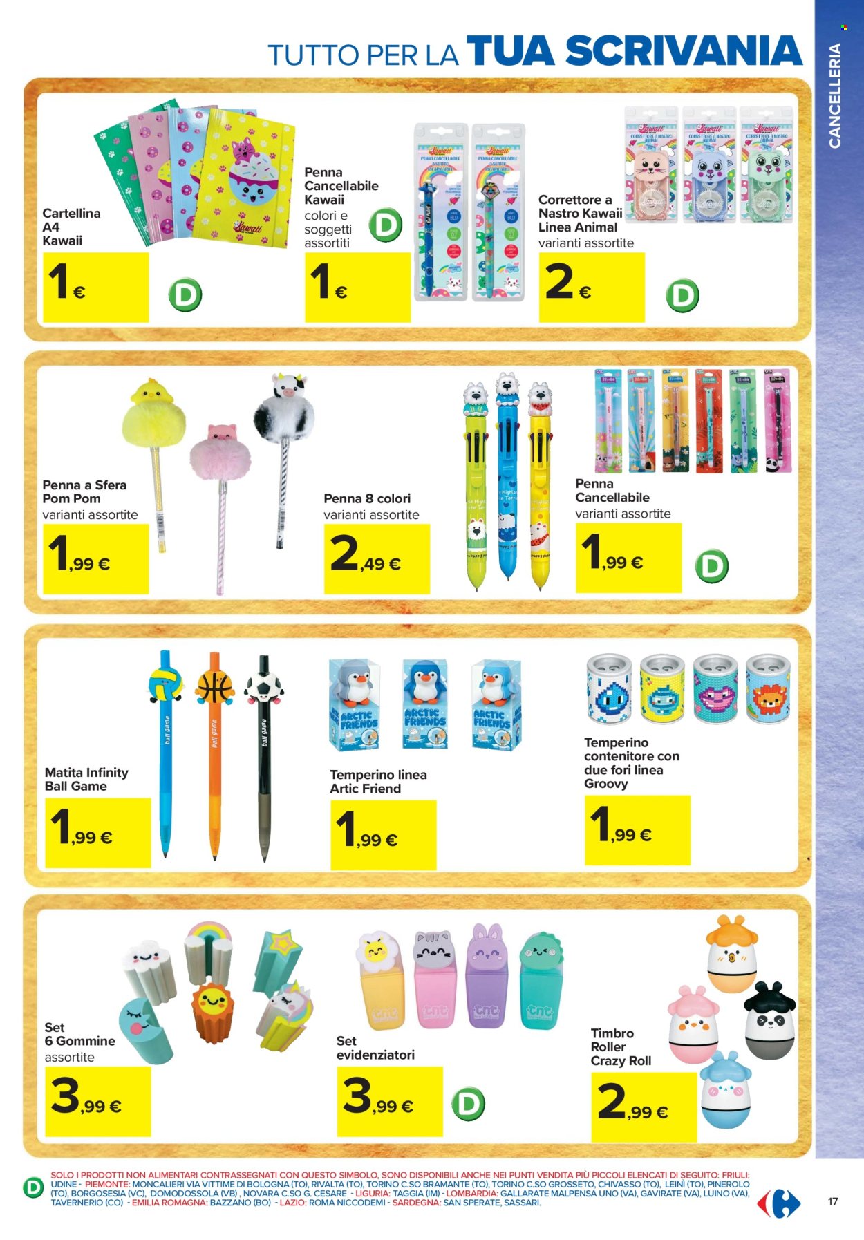 Volantino Carrefour - 22/7/2026 - 6/9/2026. Pagina 17