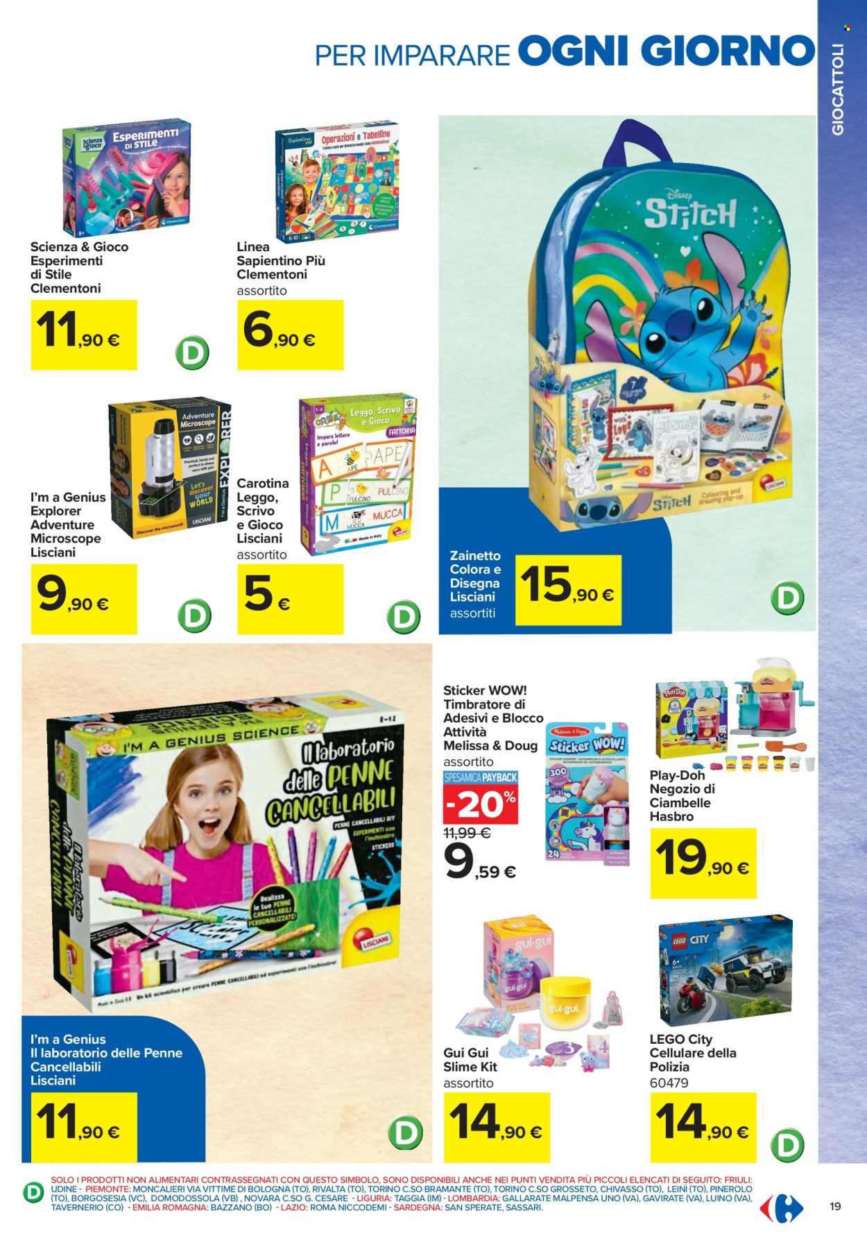 Volantino Carrefour - 22/7/2026 - 6/9/2026. Pagina 19