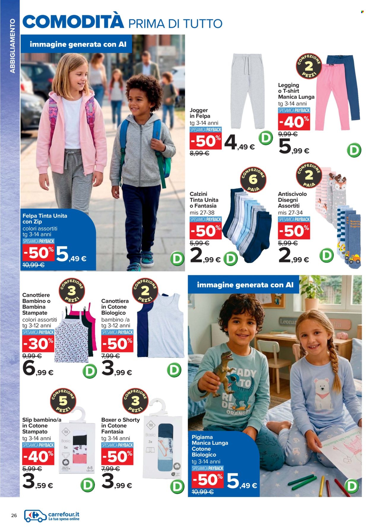 Volantino Carrefour - 22/7/2026 - 6/9/2026. Pagina 26