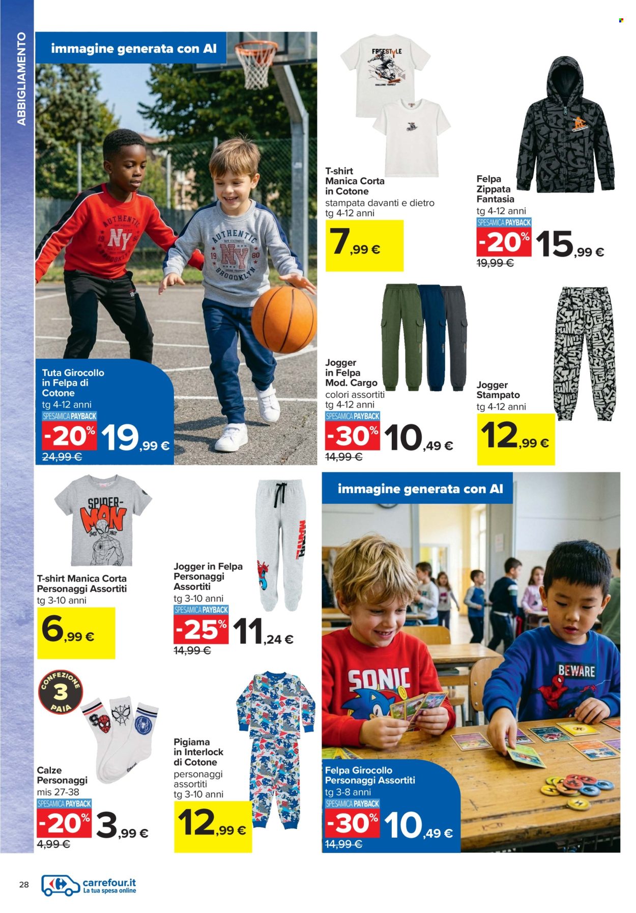 Volantino Carrefour - 22/7/2026 - 6/9/2026. Pagina 28