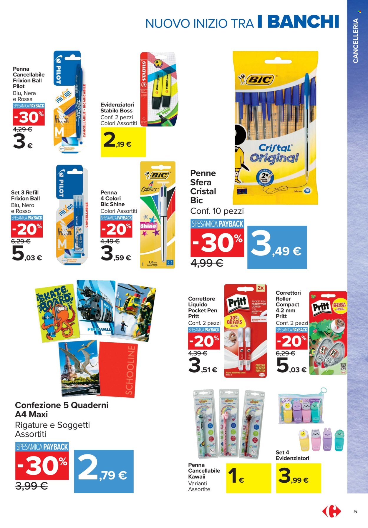 Volantino Carrefour - 22/7/2026 - 27/9/2026. Pagina 5