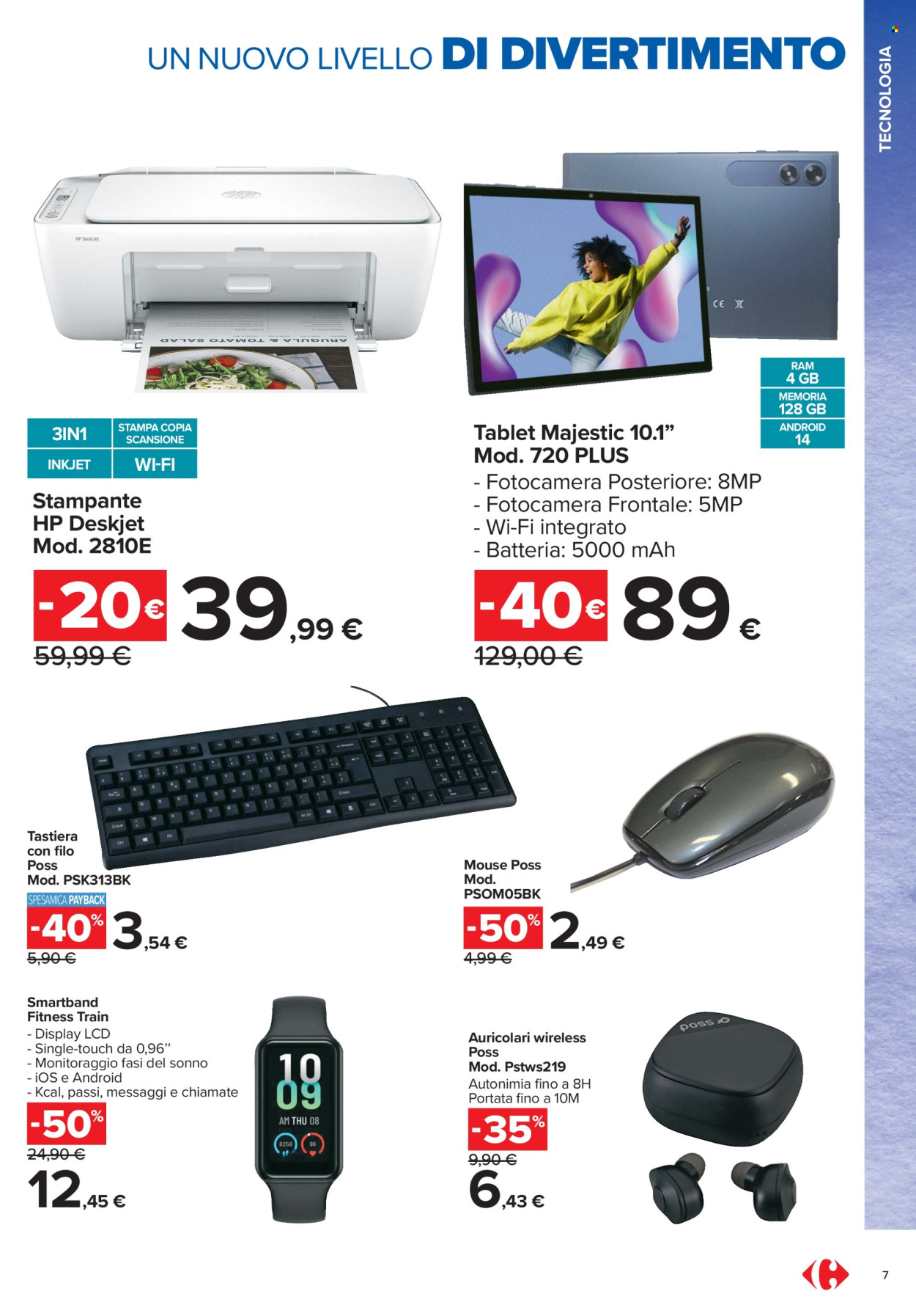 Volantino Carrefour - 22/7/2026 - 27/9/2026. Pagina 7