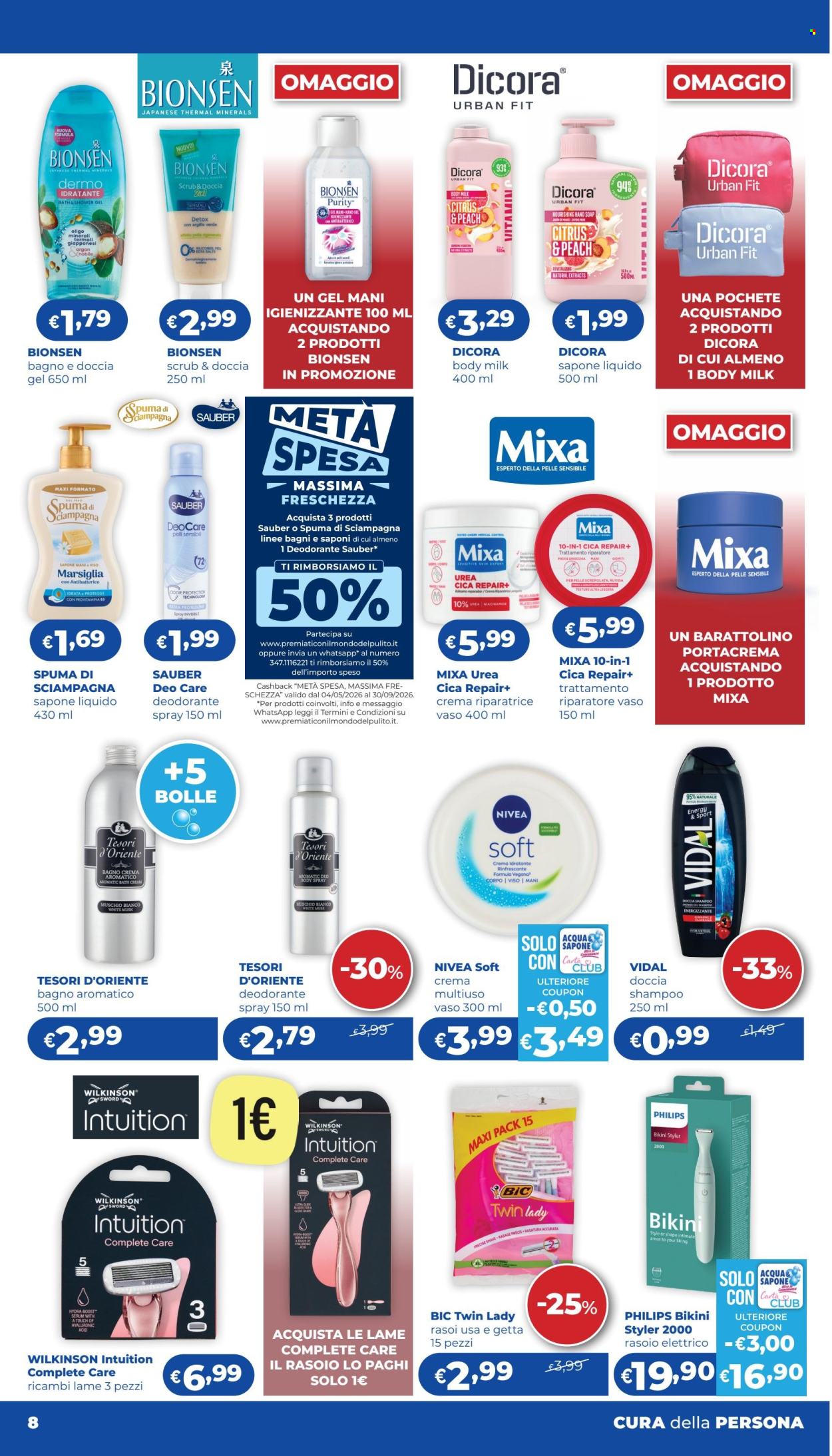Volantino Acqua & Sapone - 23/7/2026 - 12/8/2026. Pagina 8