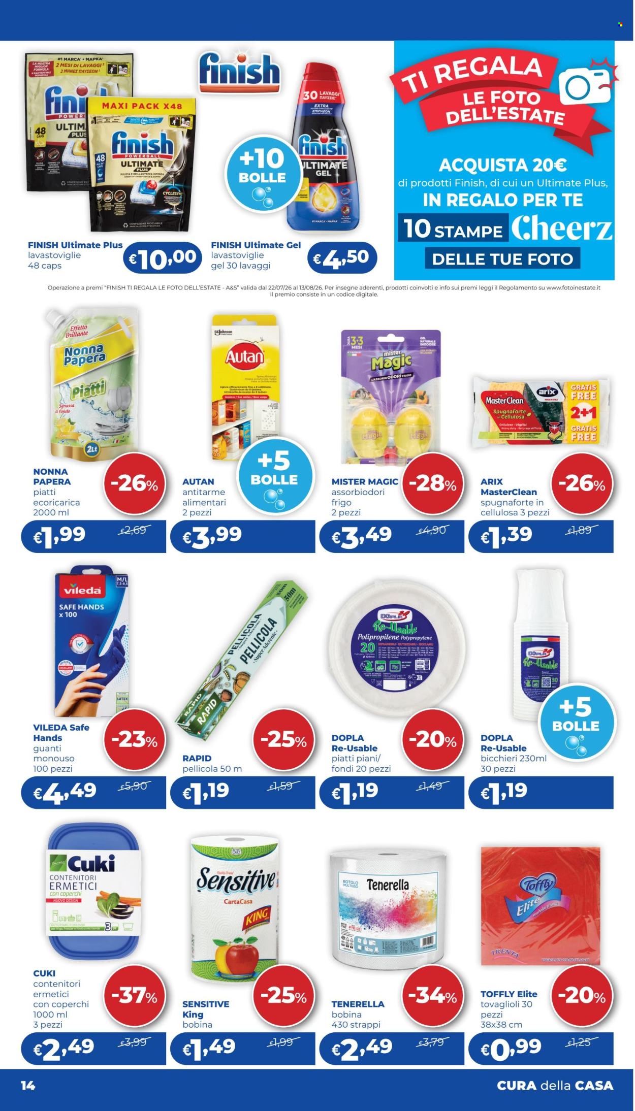 Volantino Acqua & Sapone - 23/7/2026 - 12/8/2026. Pagina 14