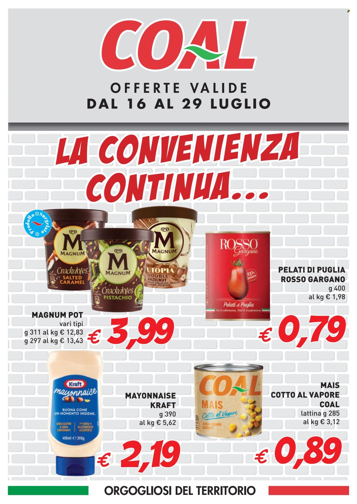 Volantino COAL - 16/7/2026 - 29/7/2026. Pagina 1