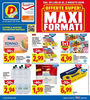Volantino Dpiù - 20/7/2026 - 2/8/2026.