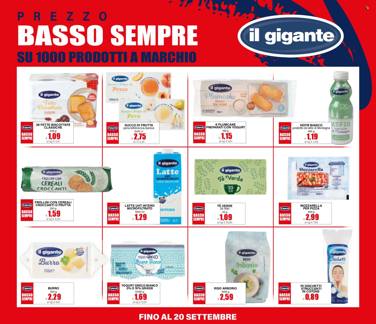 Volantino Il Gigante - 16/7/2026 - 20/9/2026. Pagina 5