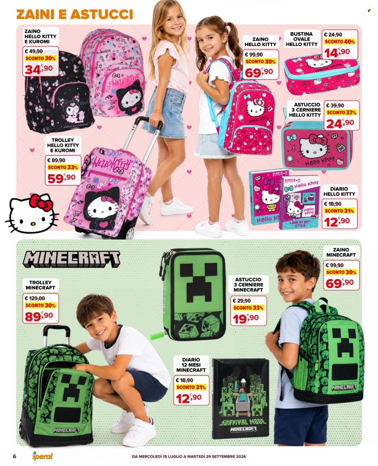 Volantino Iperal - 15/7/2026 - 29/9/2026. Pagina 6